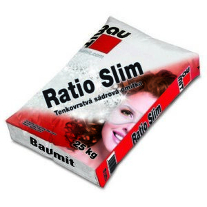 Baumit Ratio Slim lehčená sádrová omítka vnitřní strojní