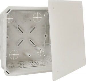 Krabice pod omítku s víčkem