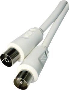 Anténní koaxiální kabel 15 m rovná vidlice EMOS