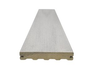 Prkno terasové dřevoplastové STYLE PLUS PREMIUM odstín inox 137x23×4000 mm WOODPLASTIC