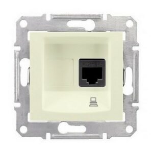 Zásuvka datová CAT5E 1xRJ45