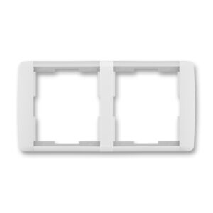 Rámeček dvojnásobný vodorovný Element bílá / ledová bílá ABB