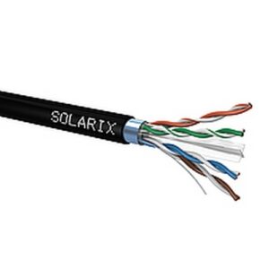 Instalační kabel FTP Solarix CAT6 PE (500m/bal) Solarix