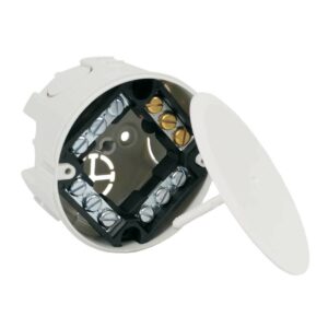 Krabice pod omítku s víčkem a svorkovnicí