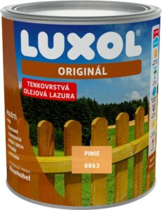 Lazura na dřevo Luxol Originál 0063 pinie 4