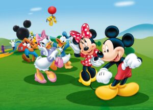 Papírová fototapeta s motivem Mickey Mouse