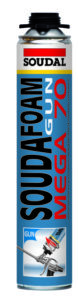Montážní pěna Soudafoam Gun MEGA 870 ml
