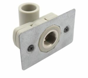 Koleno nástěnné do sádrokartonu PP-R D20×1/2"