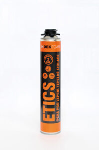 Speciální polyuretanová lepicí hmota DEKFOAM ETICS