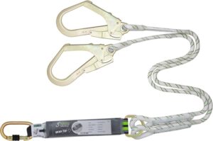 Tlumič pádu se dvěma lany o délce 1