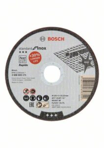 Dělící kotouč na nerez Standard rovný pr. 125mm BOSCH