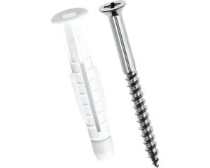 Hmoždinka univerzální a vrutem TRIKA 5×31 mm