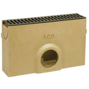 Vpusť s litinovým můstkovým roštem a kalovým košem ACO EuroSelf 0