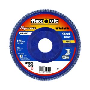 Kotouč lamelový Flexovit Mega-Line Pink 125 mm 80