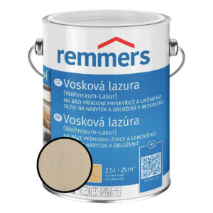 Emulze vosková Remmers Wohnraum Lasur 2302 antická šedá 2