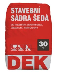 Sádra šedá DEK – 30 kg DEK