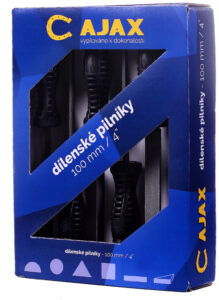 Sada dílenských pilníků AJAX 100 mm 6 ks