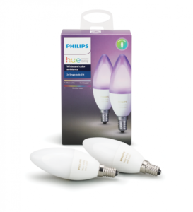Sada LED žárovek Philips Hue white and color ambiance 2×E14 Philips