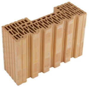 Broušená cihla HELUZ FAMILY 38-K-1/2 poloviční krajová 125×380×249 mm HELUZ