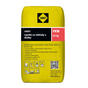 Cementové lepidlo Sakret FKN pro lepení obkladů a dlažeb