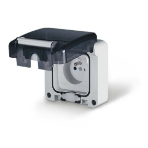 Zásuvka jednoduchá SCAME Protecta