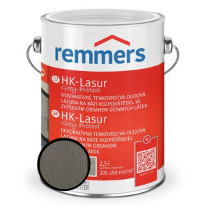 Lazura ochranná Remmers HK Lasur Grey protect graphitgrau 0