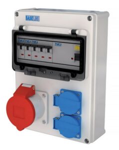 Kombinace zásuvková 1×32 A 400 V 2×230 V