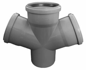 Dvojodbočka HTDA DN100/100/100-87° PIPELIFE