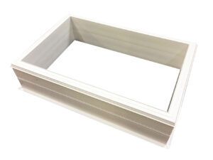 Podkladní kolmá PVC manžeta světlíky DEKLIGHT V=15cm B=100x100 DEK