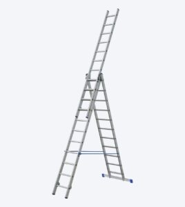 Žebřík hliníkový Elkop VHR 3×7 příček DEK