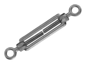 Napínák DIN 1480 M10 oko-oko