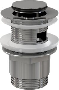 Zmyvadlová výpust Alcaplast A39 CLICK/CLACK s přepadem a závitem 5/4" ALCA PLAST