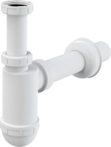 Umyvadlový sifon Alcaplast A43 DN40 s převlečnou maticí 5/4" ALCA PLAST