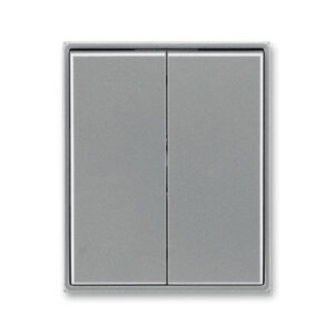 Kryt spínače kolébkového dělený Time/Element ocelová ABB