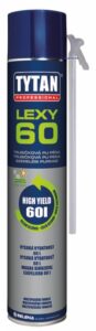 Montážní pěna TYTAN LEXY 60 830 ml