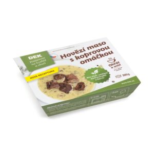 Hovězí maso s koprovou omáčkou Nová receptura