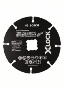 Kotouč řezný karbidový Bosch Professional Carbide Multi Wheel X-LOCK 125 mm BOSCH