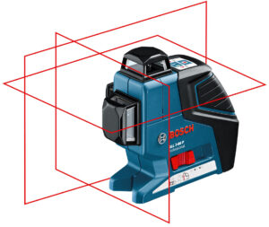 Laser křížový Bosch GLL 3-80 P Professional + stativ BT 150 BOSCH