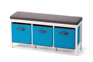 Lavice JANYS 3 boxy modrá