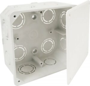 Krabice pod omítku s víčkem