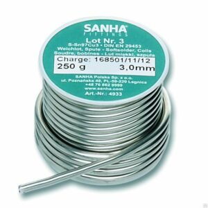 Měkká pájka S-Sn97 Cu3 3 mm