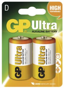 Baterie alkalická GP ULTRA LR20(D) (2 ks/bal) EMOS