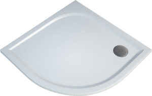 Čtvrtkruhová sprchová vanička TRACY 1000×1000×30 mm