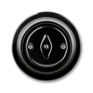 Přepínač střídavý otočný řazení 6 Decento černá ABB