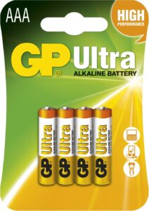 Baterie alkalická GP ULTRA LR03(AAA) (4 ks/bal) EMOS