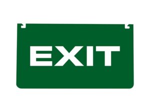 Piktogram exit Panlux EUROPA LED