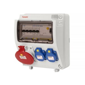 Skříň zásuvková 1×32 A 400 V 2×230 V