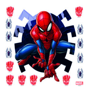 Samolepka na zeď s motivem Spidermana