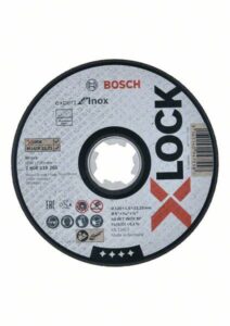 Kotouč řezný korundový Bosch Professional Expert for Inox X-LOCK 125×1