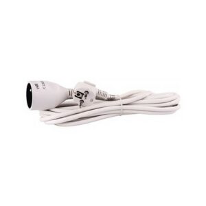 Kabel prodlužovací PVC bílý 5 m EMOS